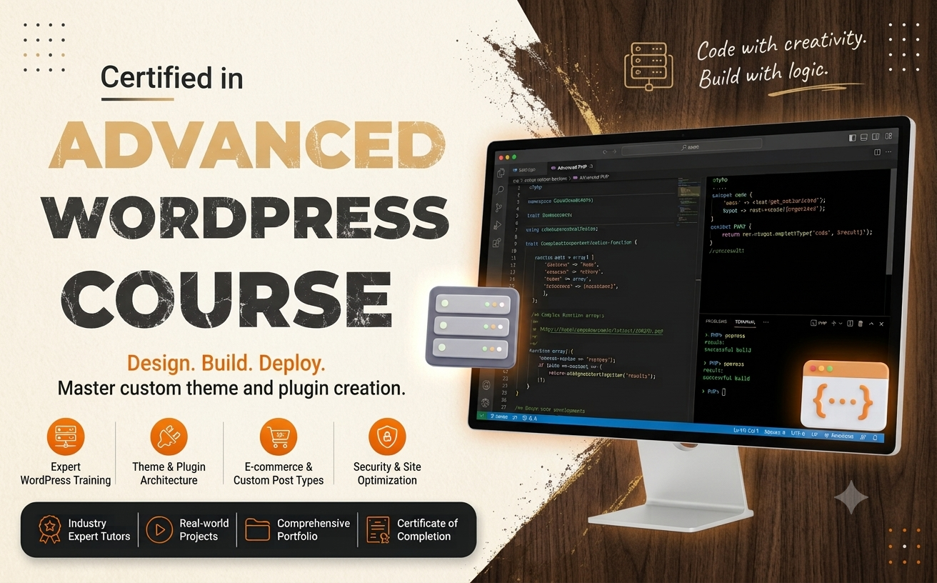 WordPress Website Development Course in Ahmedabad